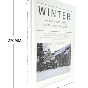 घर की साज-सज्जा के लिए लक्जरी फैशन खुलने योग्य किताबें नकली पुस्तक सजावट ए4 सेट