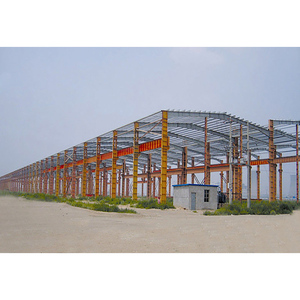 Estructura de Acero para <span class=keywords><strong>Taller</strong></span> Mecánico con Puente Grúa para Mantenimiento de Palas y Cargadores de Mina - Product Image 1