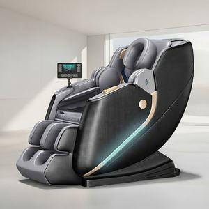 Jade-Stein-Massagestuhl Ganzkörper-Airbags Feste Rotierende Kugeln U-förmiges Kissen Oberschenkel-Bein-Fuß-Roller Heizung Bluetooth KI-Sprachsteuerung - Product Image 4