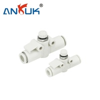 Controlador de Velocidad de Grado Industrial ANRUK ASC2 con Válvula de Retención y Rosca M8 para Equipos de Procesamiento de Alimentos