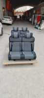 2025 nuevo asiento de coche plegable de cuero Pu de alta calidad cama de lujo Camper Van asientos para autocaravanas caravana autobús