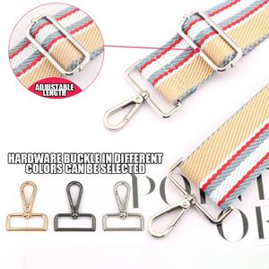 สายรัดผ้าไนลอนลายแจ็คการ์ดแบบเอธนิค กว้าง 5 ซม. หนาขึ้น พร้อมลายโลโก้ สำหรับกระเป๋า ของขวัญ ทำจากโพลีเอสเตอร์ - Product Image 2