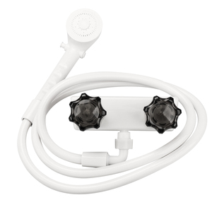 RV <strong>Outdoor</strong> <strong>Shower</strong> Exterior <strong>Shower</strong> Box <strong>Kit</strong> for RV, Camper, Van, Travel Trailer, Motorhome and Boat, White - Product Image 2