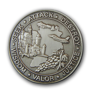 Monedas de Desafío de Metal con Logotipo Personalizado en Aleación de Zinc 3D Chapadas en Oro - Product Image 4