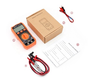 Multímetro Digital RuoShui 203, probador Manual DMM con función NCV, medidor de frecuencia en vivo, probador de temperatura, medidor de Valor eficaz verdadero, nuevo - Product Image 6