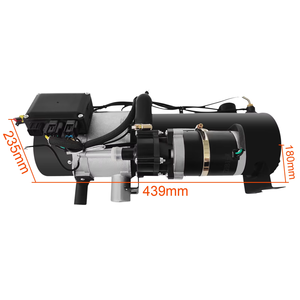 Calentador de Estacionamiento Diésel de 24V 10 kW para Camiones, Unidad de Calefacción de Silicona con Panel de Control - Product Image 3