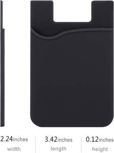 Tarjetero Adhesivo <span class=keywords><strong>de</strong></span> silicona personalizado con monedero adhesivo 3M para teléfono - Product Image 6