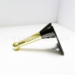 Yijun Furniture Legs Black <b>Gold</b> Color Block Heavy Duty Modern Minimalist Luxury <b>Sofa</b> Coffee Table Legs Foshan Factory Direct - Product Image 5