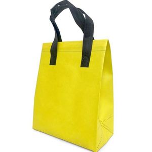 Custom Printed Takeaway Coffee Bags Eco Tote Bag Aluminum Foil Thermal Shopping Non Woven Disposable Cooler Bag - Product Image 5