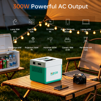 Générateur d'énergie Meco pour la maison, Predator 300W, batteries lithium-ion 1004Wh, onduleur à onde sinusoïdale pure avec contrôleur MPPT