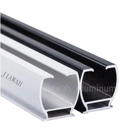 Rail de porte en Aluminium silencieux industriel, profilé de canal en U C, Rail de porte en Aluminium Double coulissant, Rail de rideau en Aluminium
