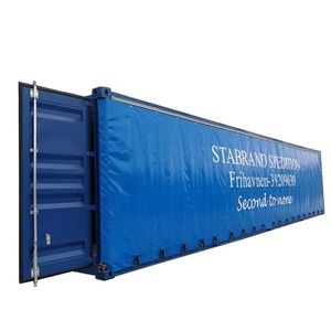 <span class=keywords><strong>40</strong></span> Pés PVC Cortina Side Porta Abertura Pallet Wide 40ft <span class=keywords><strong>High</strong></span> <span class=keywords><strong>Cube</strong></span> Open Side <span class=keywords><strong>Container</strong></span> para Venda - Product Image 4