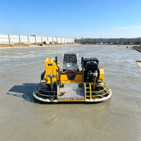 Talocheuse à essence à double disque Durabler pour projets de finition de sols en béton sur de grandes surfaces