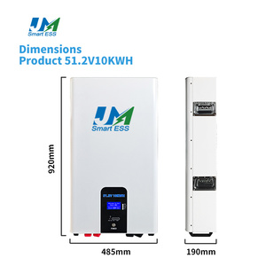 Paquete de Baterías de Litio Lifepo4 de 51.2V 200Ah de JM Factory Wholesale, Sistema de Almacenamiento de Energía Solar de 10kWh, Almacenamiento de Energía para el Hogar - Product Image 1