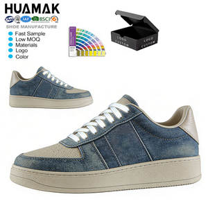 Zapatos de Moda con Suela Gruesa Personalizados con Parche de Logotipo para Uso Diario, Zapatillas Casuales de Gamuza para <span class=keywords><strong>Hombre</strong></span>, Zapatos Cómodos para Caminar - Product Image 4