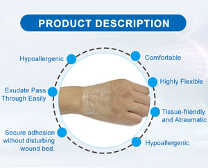 EO Sterile adesivo in Silicone medicale Non tessuto vendita-adesivo per fasciatura cerotto approvare ISO13485 - Product Image 6