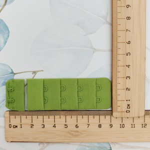 Extensor de Tirantes de Lencería de Aleación de Nailon al por Mayor de Fábrica, 4 Filas, 2 Ganchos, Cierre de Cinta para Sujetador, Ajustador de Tirantes, Cinta para Ropa Interior - Product Image 5