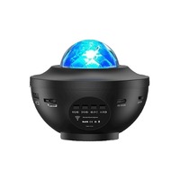 Projecteur d'étoiles coloré, veilleuse, haut-parleur Bluetooth, salon, chambre à coucher, ambiance romantique