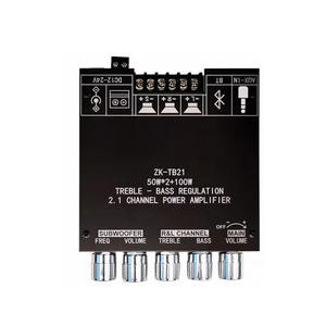 Module d'amplificateur numérique 2.1 canaux ZK-TB21 - Product Image 2
