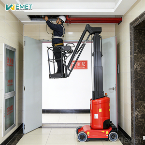 10m Battery Driven Small Electric <strong>Boom</strong> <strong>Lift</strong> Mini <strong>Boom</strong> <strong>Lift</strong> Self Propelled Vertical Mast Man <strong>Lift</strong> Industrial Aerial <strong>Work</strong> <strong>Platform</strong> - Product Image 2
