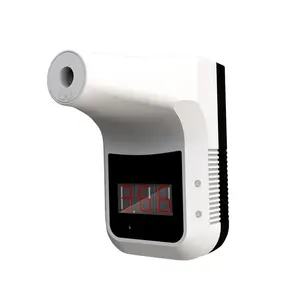 Mới Nhất Xách Tay Hands-Free Wall Mount Cảm Biến Hồng Ngoại Cơ Thể Tự Động Trán Cổ Tay Nhiệt Độ Detector