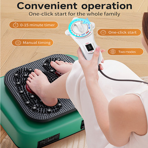 Electric Foot <b>Massager</b> Green Plug-In Blood Circulation <b>Machine</b> For Foot Massage - Product Image 2