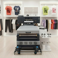Imprimante DTF automatique pour t-shirts A1 24 pouces XP600 neuve d'usine, imprimante numérique avec four de séchage de poudre DTF tout-en-un de 60 cm, garantie 1 an