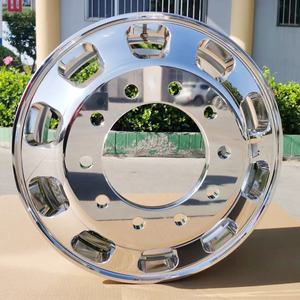 22.5X8.25 トラック・バス専用鍛造アルミ合金ホイール 特殊エアホール カスタマイズ表面研磨 10穴 - Product Image 5