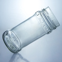 Vente de nourriture pour enfants nouvelle diseno de especias sause octagono botella de vidrio grabado frascos de vidrio con tapas