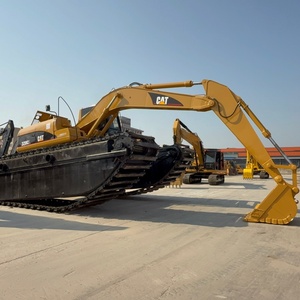 Used CAT 320CL Amphibious Excavator 20 Ton Low Fuel Consumption for Water <b>Conservancy</b> Channel Dredging Soft Soil Works in Stock - Product Image 4