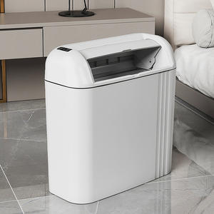Cubo de Basura Inteligente con Sensor de 12L, Tapa Automática, para Uso Doméstico, con Batería Recargable Integrada, Sellado y Antiolores - Product Image 1