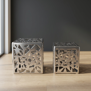 Aluminum <b>Stool</b> Set of <b>2</b> pcs - Product Image 2