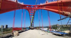 Pont suspendu bibo, structure en acier, câble de pont, nouvelle lanière en acier anticorrosion - Product Image 2