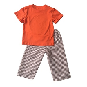High Quality Cute Applique Two-Pieces Boy's Clothing Sets - Product Image 2