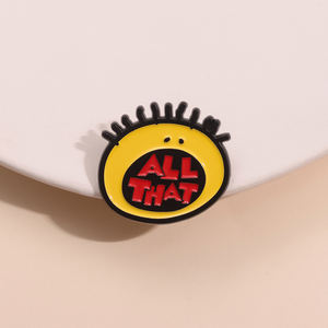 All That Humorous Comedy Sketch Enamel Pin Cute Animated TV Series Broche Lapel Badge Jewelry Gift for Fans Friend - Product Image 2