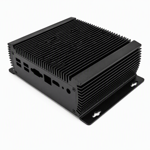 Boîtier Mini PC en Aluminium, Surface Anodisée, Extrusion CNC, Châssis ITX Mince, Noir Argent, Boîtier Industriel pour Projets Électroniques - Product Image 6