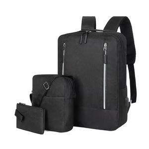 Mochila 3 en 1 de poliéster Oxford impermeable con cierre de cremallera, logotipo personalizado, puerto USB y antirrobo, venta al por mayor directa de fábrica - Product Image 2