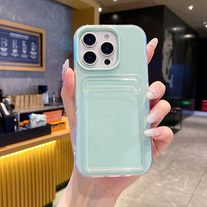 Custodia per <span class=keywords><strong>iPhone</strong></span> con slot per carte e tasca portafoto, colorata, per <span class=keywords><strong>iPhone</strong></span> 17 16 Pro Max 15 14 13 Pro 12 11 - Product Image 6