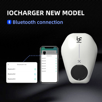 Cargador Solar para Hogar de 7kW, Wallbox V2H V2L, Tipo 2, Montaje en Suelo, para Vehículos Eléctricos, con Control Móvil