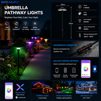 Luces Decorativas para Jardín Beamy con Control por Aplicación, Luces LED RGB para Caminos Exteriores, Resistentes al Agua, con Cambio de Color