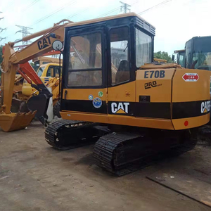 A Used Second-hand Excavator Earth-moving Machinery <b>Cat</b> E70B of Sale - Product Image 1