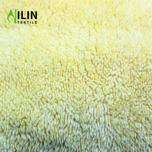 100% Polyester Doux Main Sensation Épais Villeux Tricoté Sherpa <span class=keywords><strong>Polaire</strong></span> <span class=keywords><strong>Tissu</strong></span> Brossé Antistatique pour Mariages Vêtements pour Filles - Product Image 2