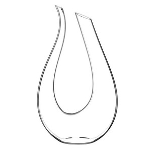 <span class=keywords><strong>Carafe</strong></span> en verre bouteille personnalisée <span class=keywords><strong>carafe</strong></span> à vin en verre cristallin en forme de U fabriquée à la main pour bar domestique - Product Image 3