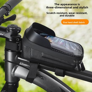 Nouvelle <span class=keywords><strong>Sacoche</strong></span> de Vélo Étanche à Coque Rigide pour Tube Supérieur, Guidon ou Selle, 1L, pour Rangement et Téléphone, pour <span class=keywords><strong>VTT</strong></span> - Product Image 2