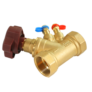 Giá bán buôn DN15 Brass nữ tĩnh điều chỉnh cân bằng van - Product Image 3