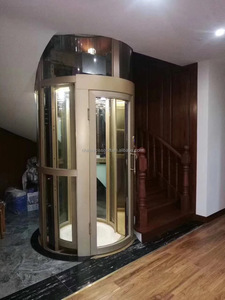 Elevador residencial de tracción hidráulica (3 pisos): elevador doméstico pequeño sin ejes y dimensiones de plataforma personalizadas - Product Image 5
