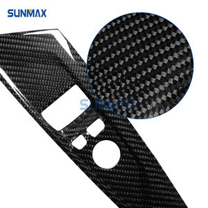 Para BMW 4 Series G22 G23 G82 M4 2021, cubierta de Panel de interruptor de elevación de ventana de 2 puertas, Kit de embellecedor de Marco Interior de fibra de carbono - Product Image 3