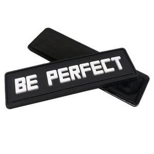 Custom Rubber Patch <b>Name</b> PVC 3d Logo Patch Embossed Sewn PVC <b>Labels</b> for Clothing - Product Image 1