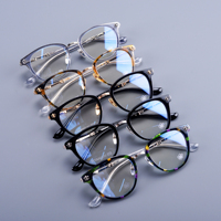 Lunettes optiques de luxe inspirées des créateurs, en titane, pour adultes, monture intégrale en acétate doré, logo personnalisé, vente en gros, OEM