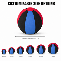Housse de balle en nylon durable, résistante aux morsures et imperméable, multi-tailles (35cm, 45cm, 55cm) pour chiots, bétail et chevaux